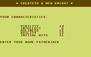 The Standing Stones screenshot 4 for Commodore 64
